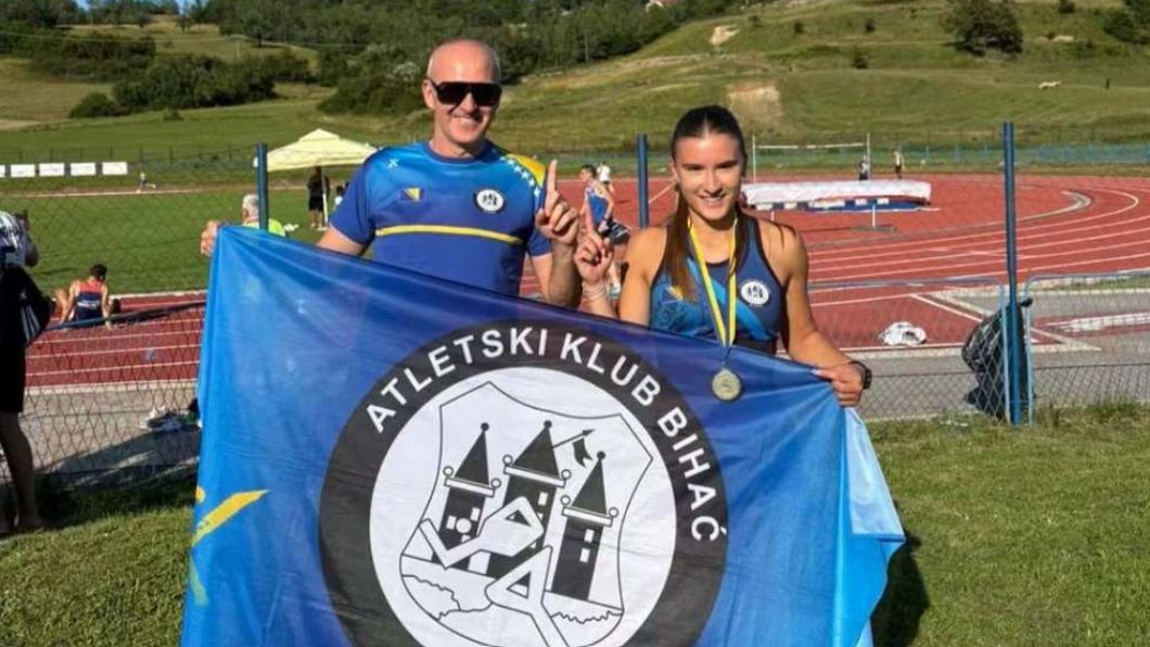 Novi uspjeh za Atletski klub Bihać: Jasmina Nuspahić osvojila srebro na državnom prvenstvu
